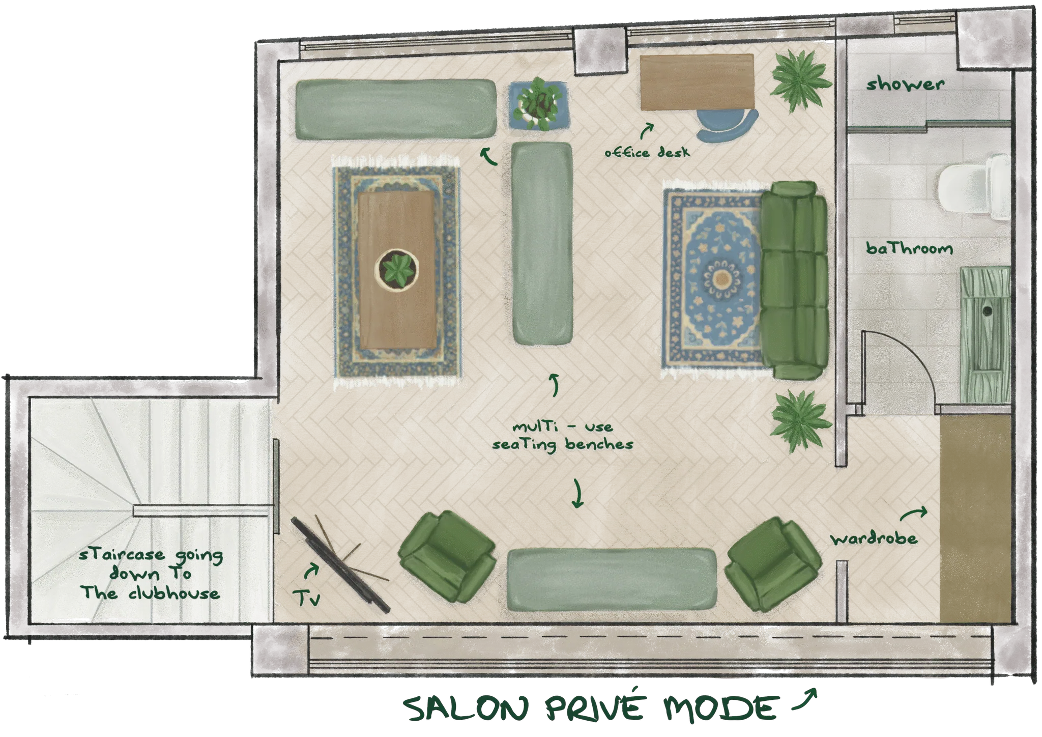 Apart Club House – Salon Privee Salon Prive Mode 3