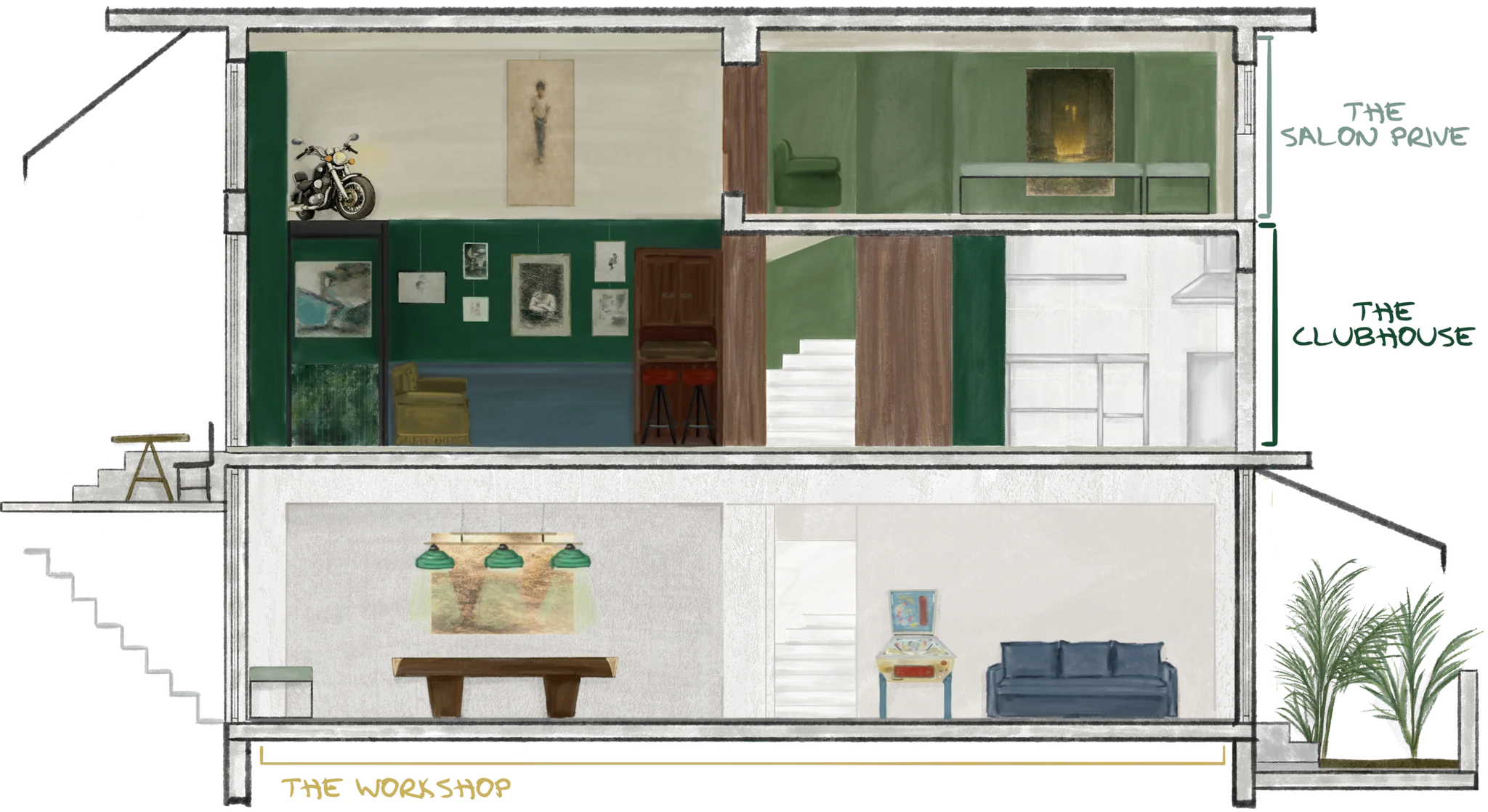 Apart Club House – Section V2